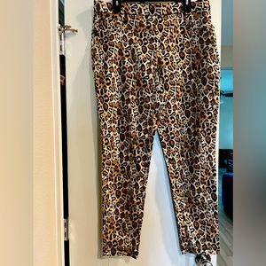 Leopard print No Boundaries skinny jeggings size XL(15-17) juniors Never worn